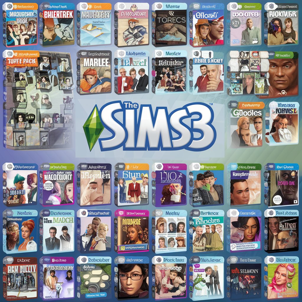 The Sims 3 - Complete Collection ALL DLC Expansions, Stuff Packs, Game Packs, Kits -For Pc